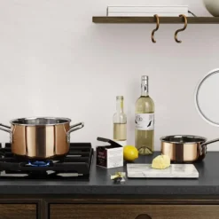 Eva Trio gryta koppar, 3,9 l
