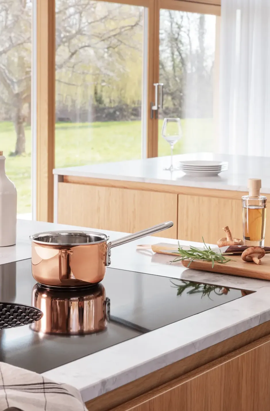 Eva Trio kastrull koppar, 1 L