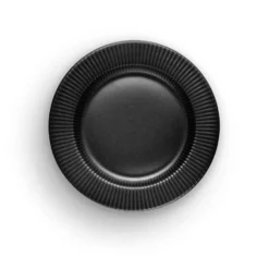 Eva Trio Legio Nova tallrik svart, Ø25 cm