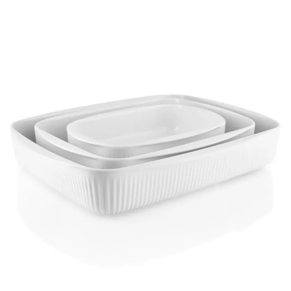 Eva Trio Legio Nova ugnsform vit, 30x37 cm