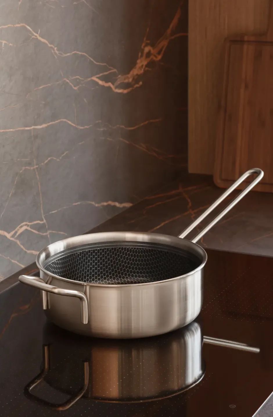 Eva Trio Multi sauteuse Mosaic Slip-Let, 24 cm