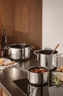 Eva Trio Stainless Steel Slip-Let keramisk gryta, 3,6 L
