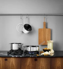 Eva Trio Stainless Steel Slip-Let keramisk kastrull, 1,8 L