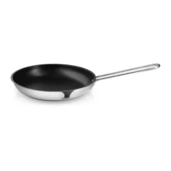 Eva Trio Stainless Steel Slip-Let stekpanna, 28 cm