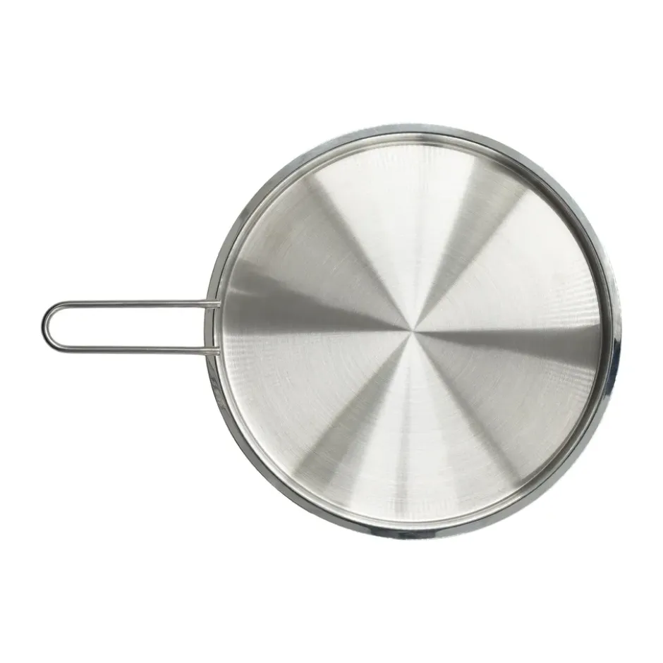 Eva Trio tallrikslock återvunnet rostfritt stål, Ø24 cm