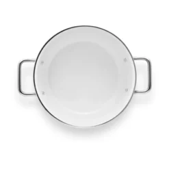 Eva Trio White Line Slip-Let keramisk gryta, 3,8 L