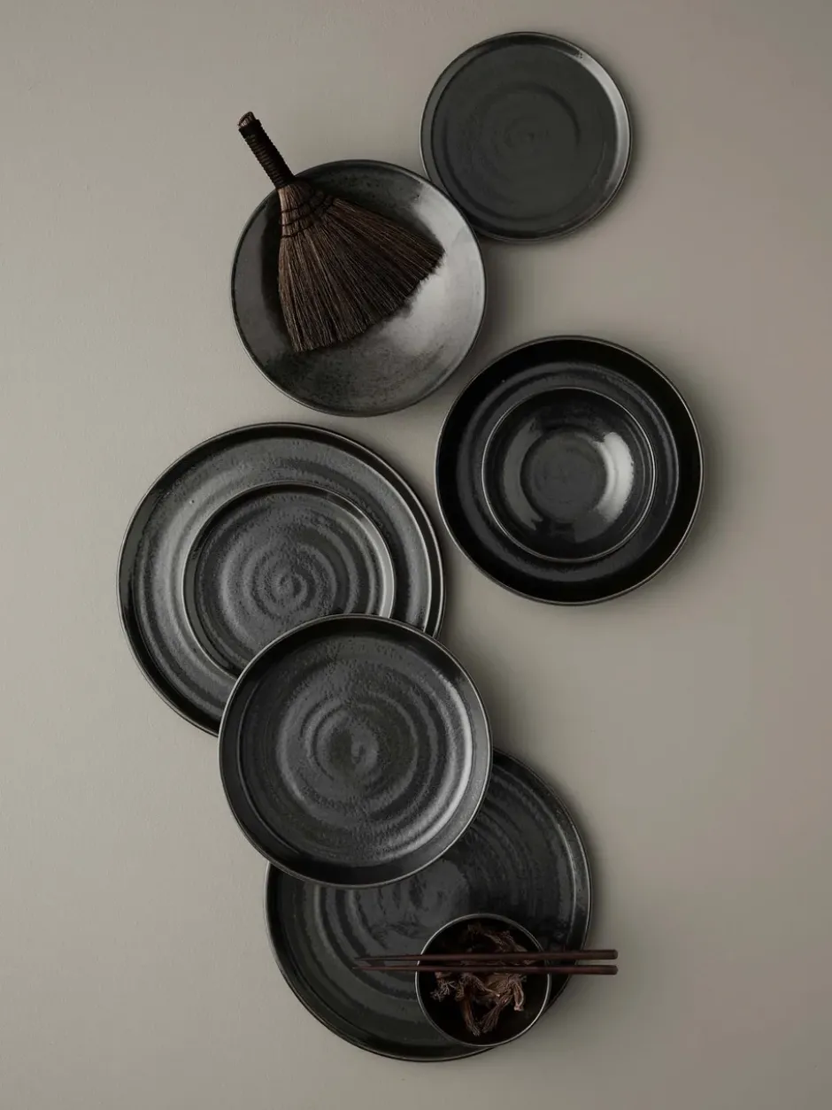 Fenix assiette Ø19 cm, Brun-svart