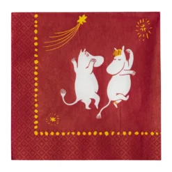 Festliga stunder mumin pappersservett 33x33 cm, 20-pack