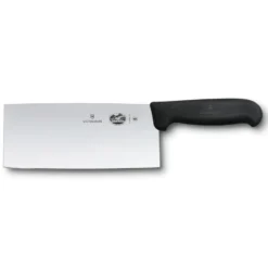 Fibrox kinesisk kockkniv 18 cm, Rostfritt stål