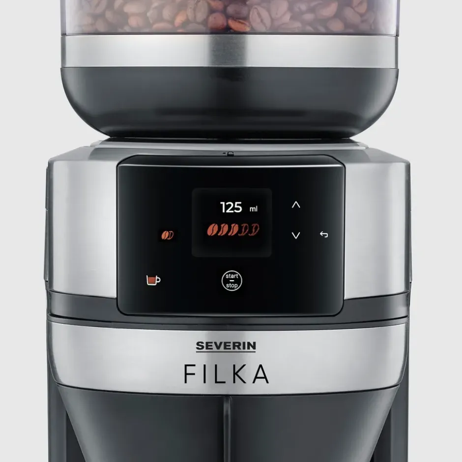 FILKA helautomatisk filterkaffebryggare, KA 4852 glaskanna