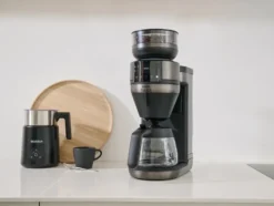 FILKA 2.0 KA 4854 helautomatisk kaffebryggare, Dark Inox, glaskanna