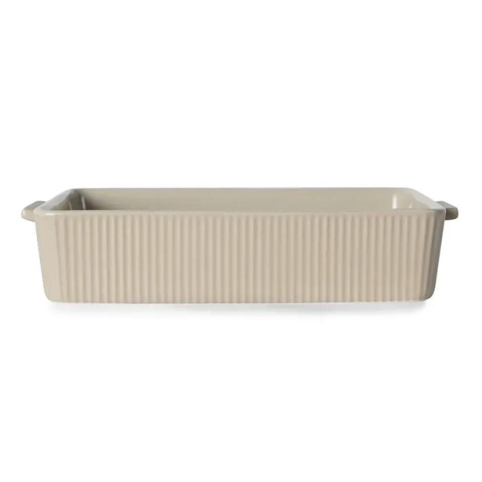 Flora ugnsform beige, 29,5x18,5 cm