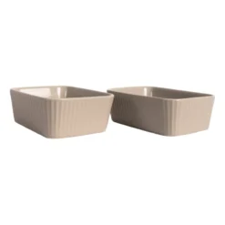 Flora ugnsform mini 2-pack, Beige
