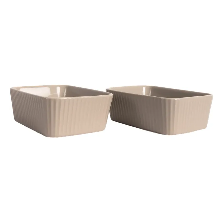 Flora ugnsform mini 2-pack, Beige