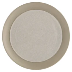 Fossil assiett Ø21 cm, Beige