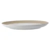 Fossil assiett Ø21 cm, Vit