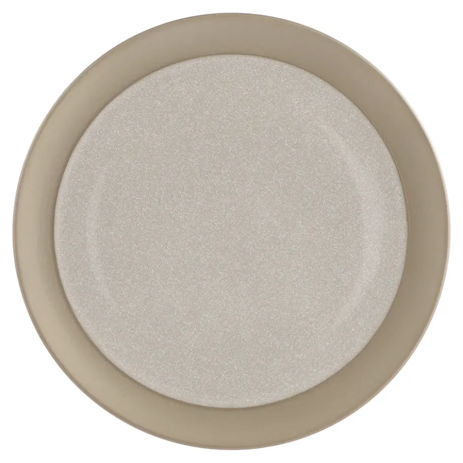 Fossil tallrik Ø26 cm, Beige