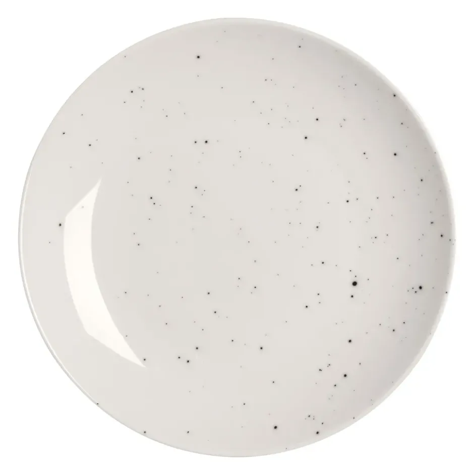 Freckle assiett Ø20 cm, Vit
