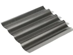 Funktion baguetteform nonstick 4 baguetter 32,5x38 cm, Svart