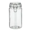 Funktion syltburk med patentlock, Transparent, 1 L
