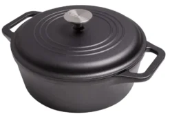 Gjutjärnsgryta 3,8 l, Svart