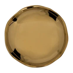 Good Morning fat small Ø9 cm, Gold