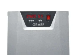 Graef DA506 Dehydrator svamptork 6 brickor, Svart-grå