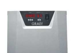 Graef DA510 Dehydrator svamptork 10 brickor, Svart-grå
