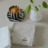 Grain servett 33x33 cm 20-pack, White-black