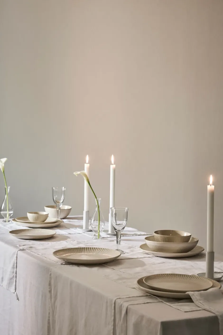 Granada tallrik Ø26,5 cm, Cremevit-beige