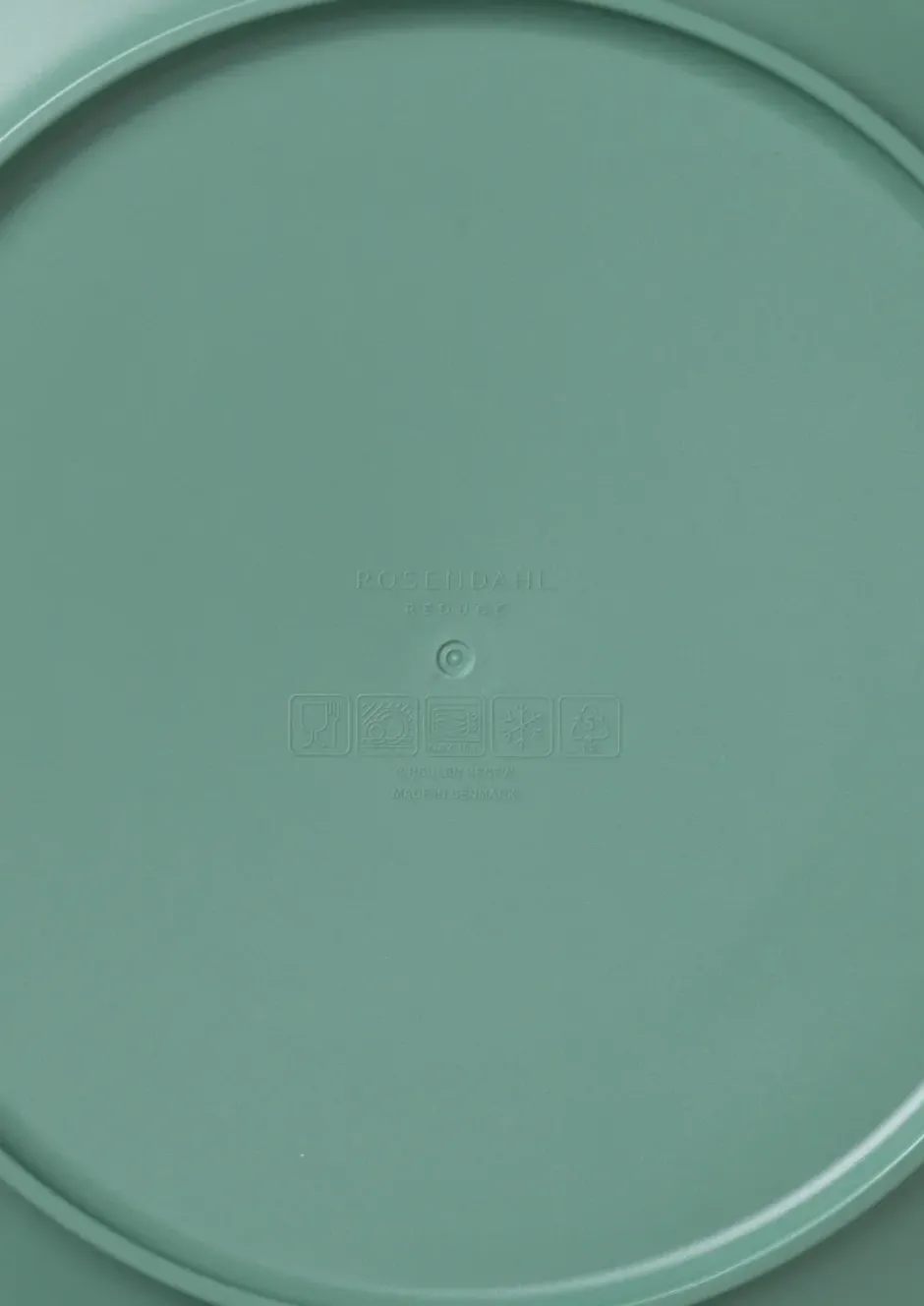 Grand Cru Take tallrik melamin Ø26 cm 2-pack, Dimgrön