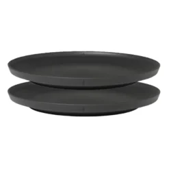 Grand Cru Take tallrik melamin Ø26 cm 2-pack, Grå