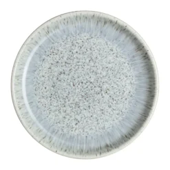 Halo Speckle coupe tallrik 21 cm, Grå-brun