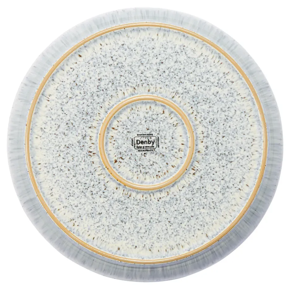 Halo Speckle coupe tallrik 26 cm, Grå-brun