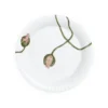 Hammershøi Poppy assiett 19 cm, Vit