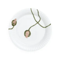 Hammershøi Poppy assiett 19 cm, Vit