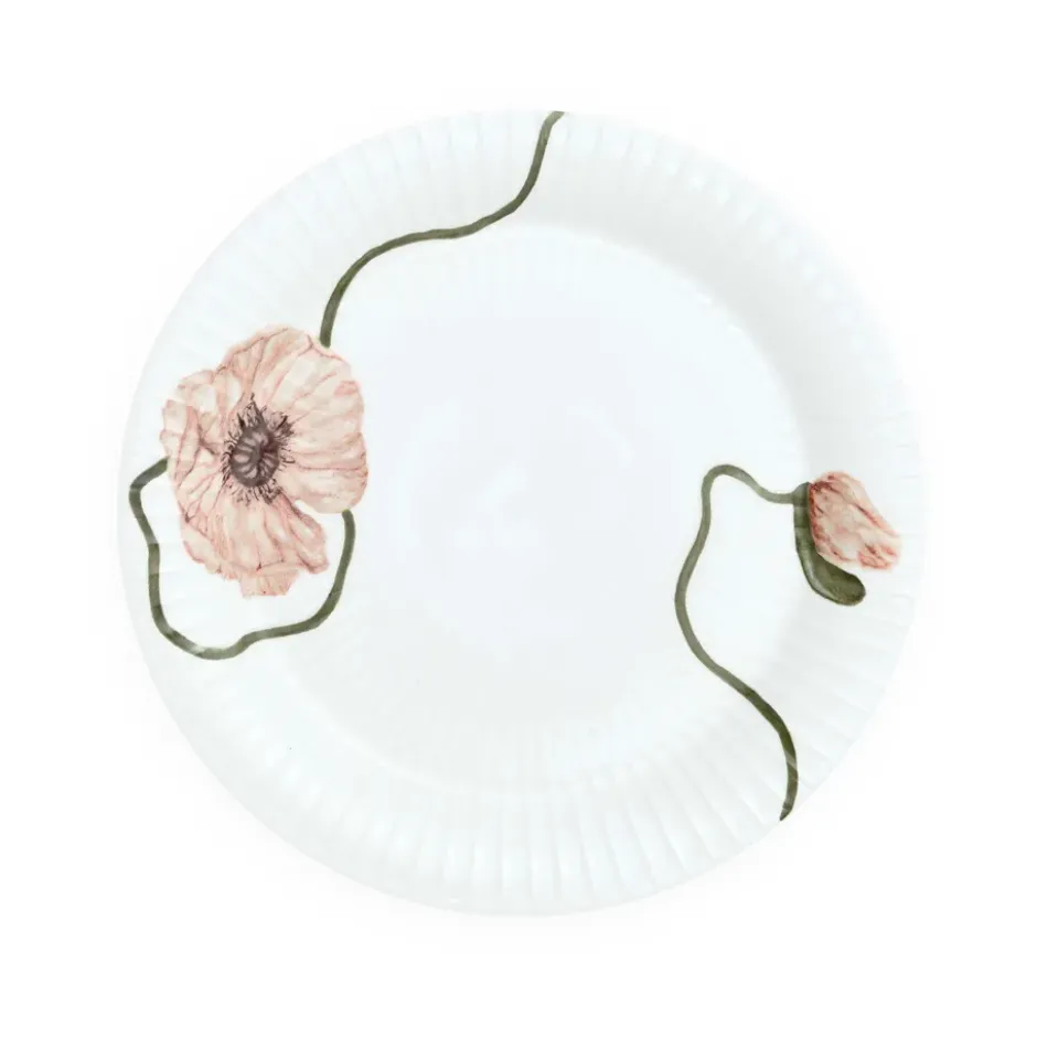 Hammershøi Poppy assiett 22 cm, Vit