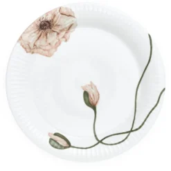 Hammershøi Poppy tallrik 27 cm, Vit