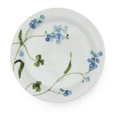 Hammershøi Summer Tallrik Ø22 cm, Forget me not
