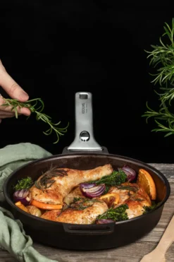 Handtag till stekpanna/pajform, Rostfritt stål