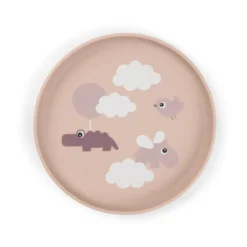 Happy Clouds foodie barntallrik Ø20 cm, Powder