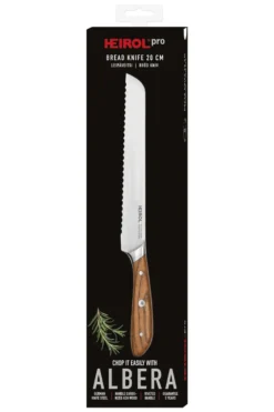 Heirol albera brödkniv, 20 cm