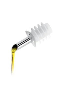Heirol Oljepip med droppstopp, Stainless steel