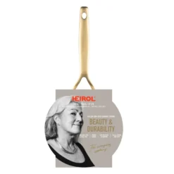 Heirol Royal Pearl saucepanna med lock Ø18 cm, Vit-guld