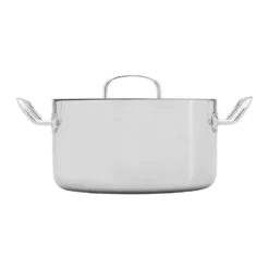 Heirol Steely Classic Triply gryta med Lock 5,5 liter, Rostfritt stål