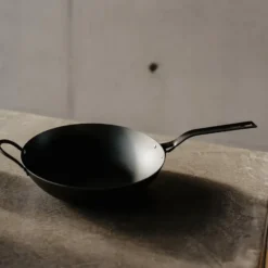 Heirol wokpanna Ø33 cm, Svart