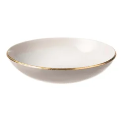 Heirol x Nosse Edge djup tallrik Ø20 cm, Gold