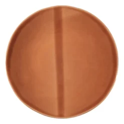 Heirol x Nosse Smooth tallrik Ø23 cm, Terracotta