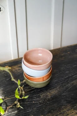 Heirol x Nosse Svelte skål Ø12 cm, Stone