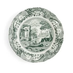 Heritage Green Italian tallrik, Grön, Ø27 cm